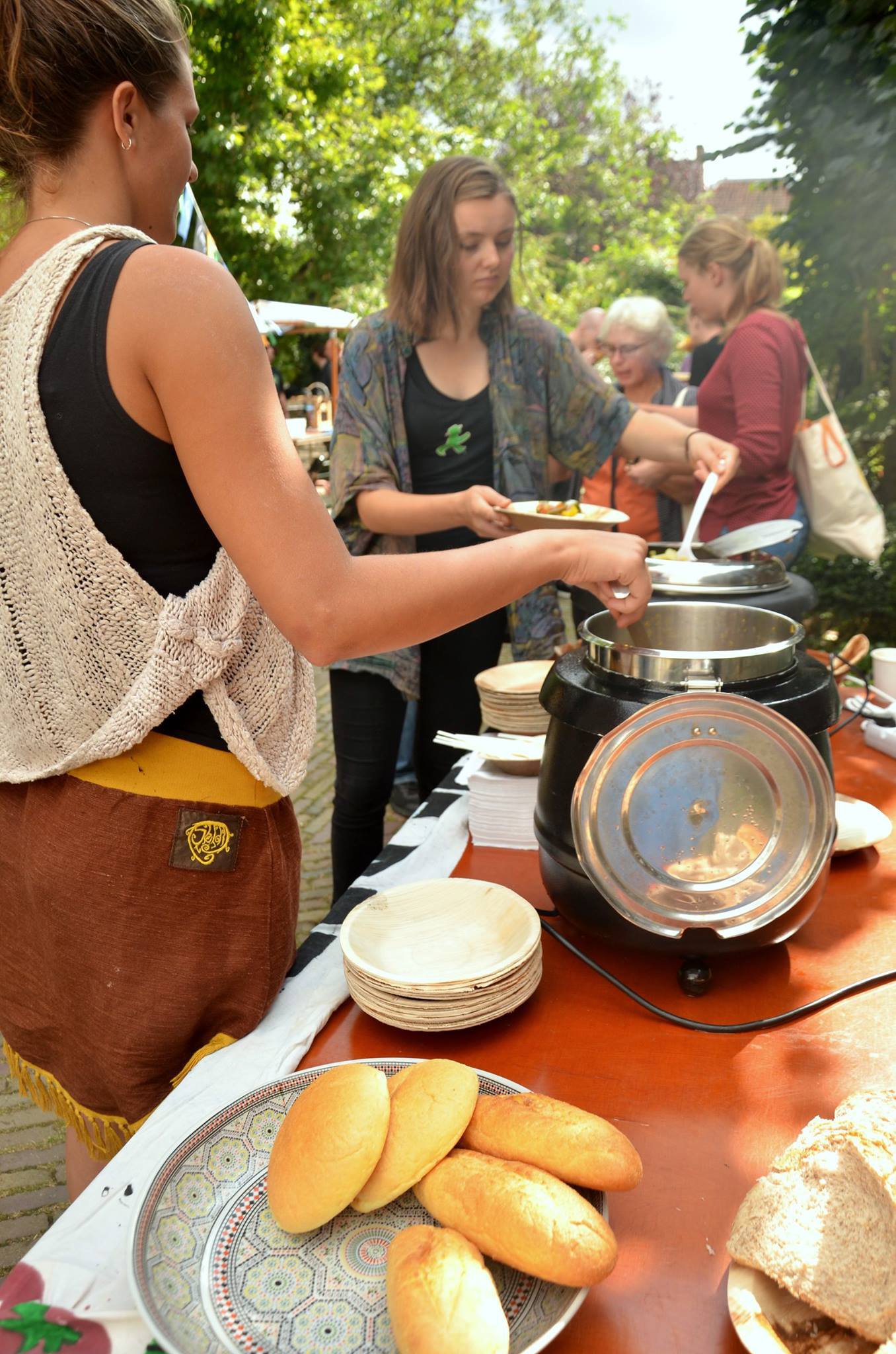 Soups prepared by VOKO Utrecht and Taste Before You Waste - Utrecht, photo by Whitney Stark (September 2016)